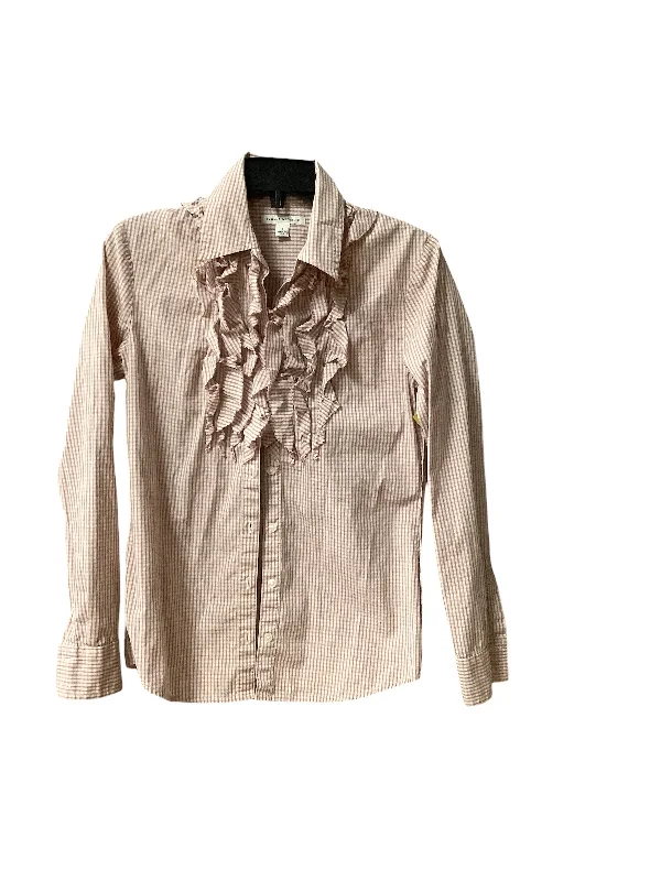 Price Reduction Top Long Sleeve By Banana Republic In Red, Size: S