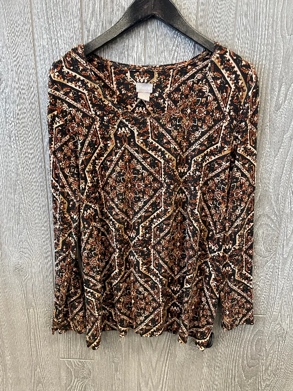 Daily Deals Top Long Sleeve By Chicos  Size: Xl