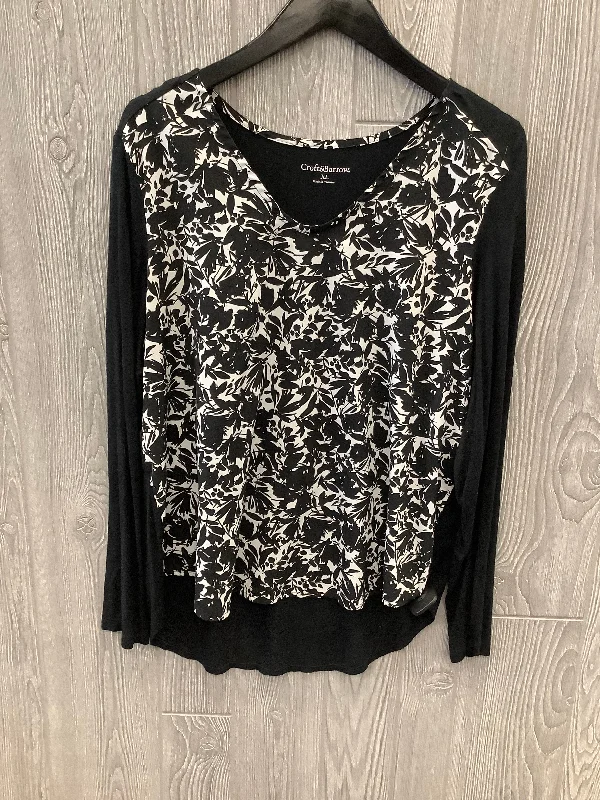 Deal Dash Top Long Sleeve By Croft And Barrow  Size: Xl