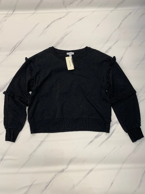Instant Discount Top Long Sleeve By Evereve In Black, Size: L