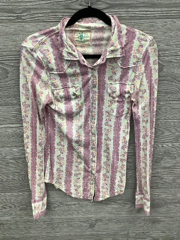 Final Sale Top Long Sleeve By Free People  Size: M