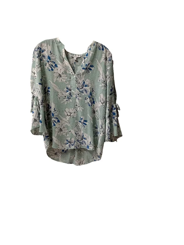 Massive Deals Top Long Sleeve By Hawthorn In Mint, Size: M