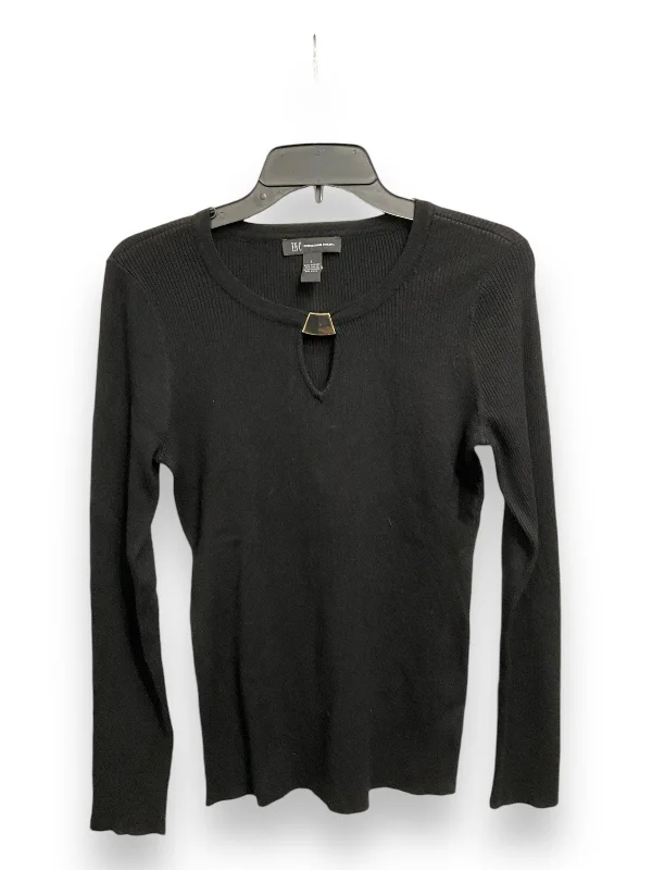Flash Sale Top Long Sleeve By Inc In Black, Size: L