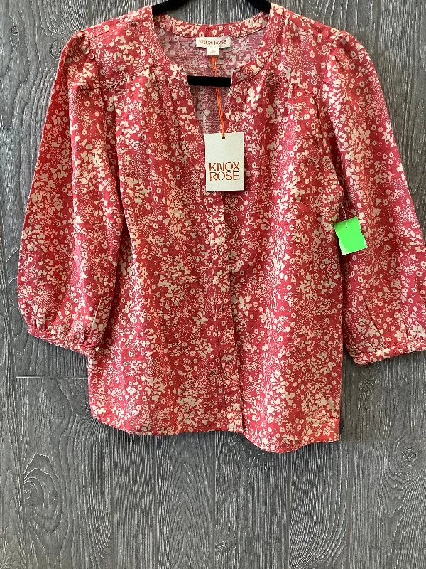 Unmissable Offer Top Long Sleeve By Knox Rose  Size: Xs