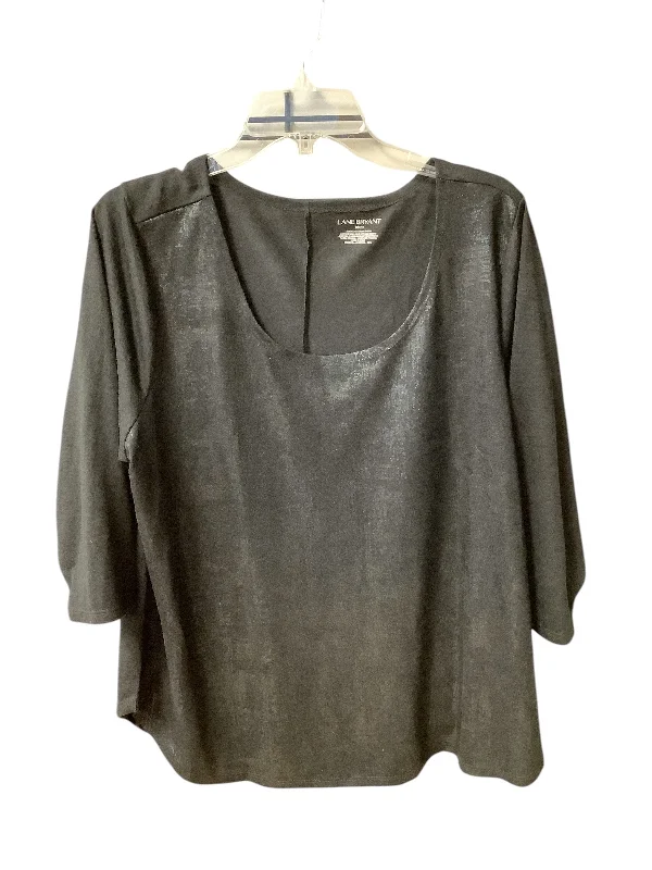 Price Reduction Top Long Sleeve By Lane Bryant In Black, Size: 22