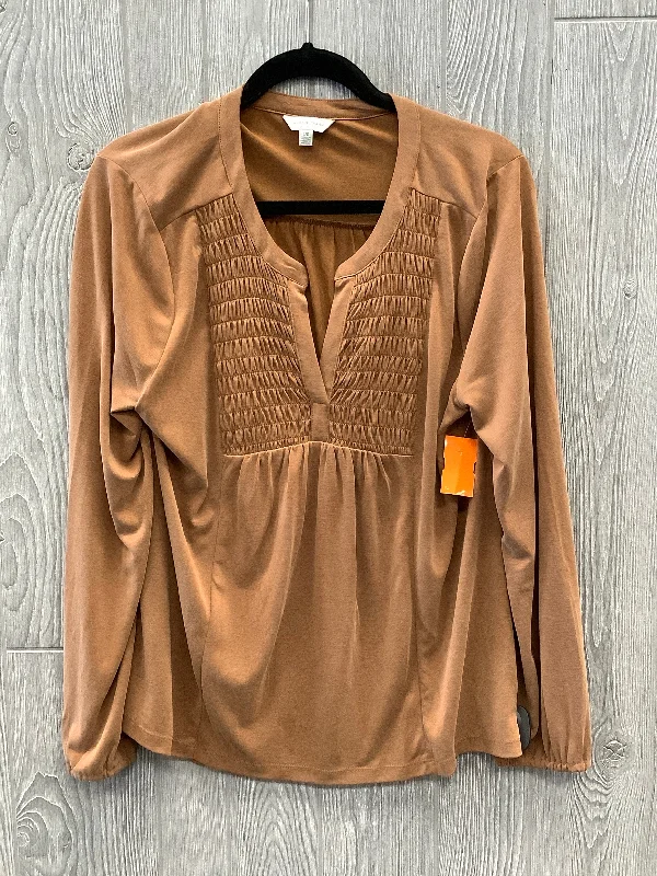 Discount Mania Top Long Sleeve By Lucky Brand  Size: L