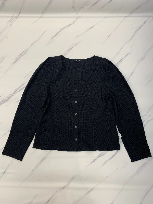 Now or Never Top Long Sleeve By Madewell In Black, Size: 10