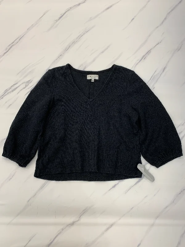 Price Cut Top Long Sleeve By Madewell In Black, Size: M