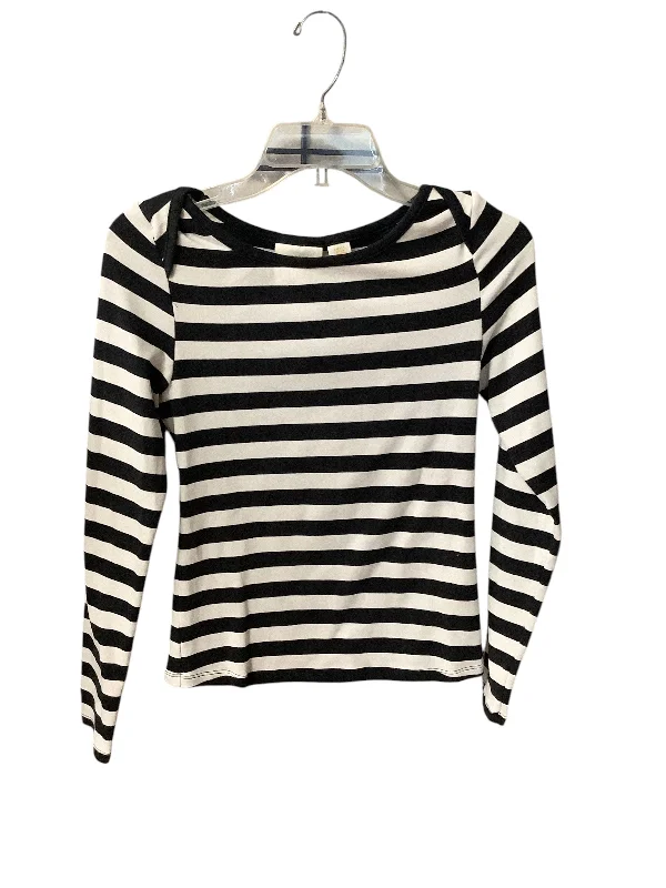 Price Cut Top Long Sleeve By Maeve In Blue, Size: S