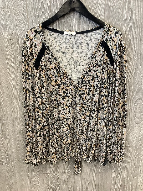 Exclusive Savings Top Long Sleeve By Maurices  Size: 2x