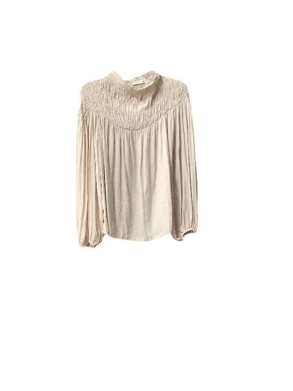 Friends and Family Sale Top Long Sleeve By Mustard Seed In Cream, Size: M