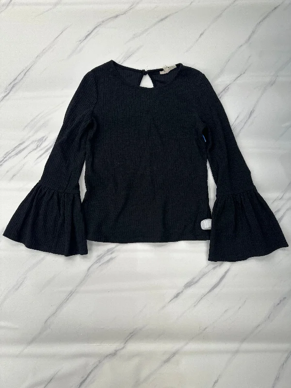 Weekend Deal Top Long Sleeve By Porridge In Black, Size: Xs