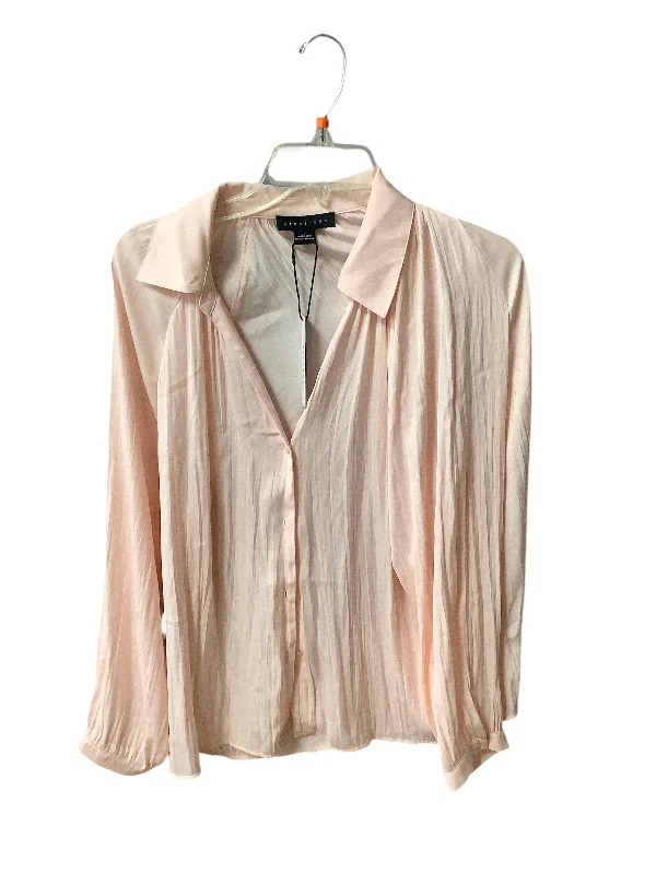 Flash Deals Top Long Sleeve By Sanctuary In Pink, Size: L