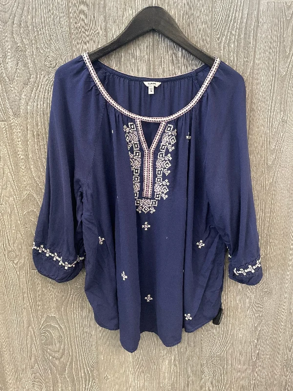 Weekend Special Top Long Sleeve By Sonoma  Size: Xl