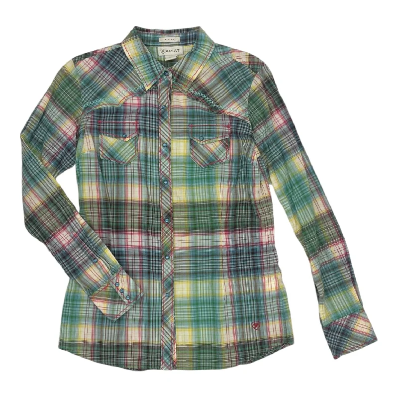 Fantastic Deals Top Ls By Ariat In Multi, Size:M