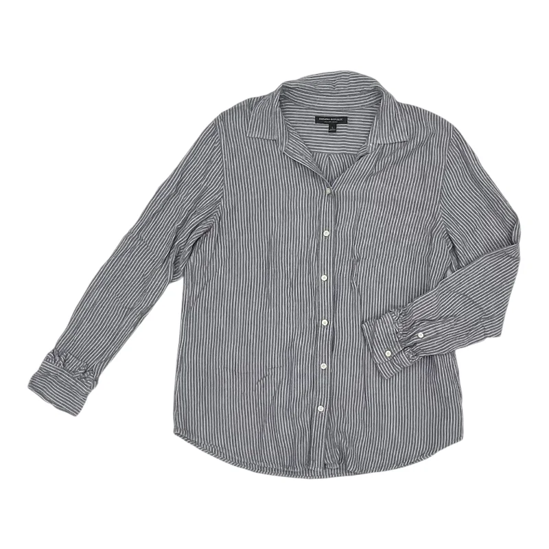 Doorbuster Deal Top Ls By Banana Republic In Blue, Size:L