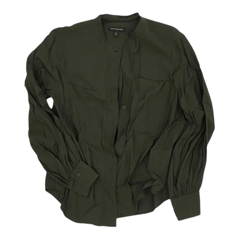 Lowest Price Top Ls By Banana Republic In Green, Size:M