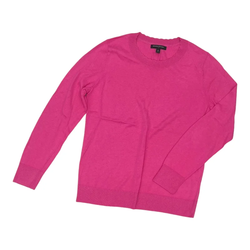 Special Discount Top Ls By Banana Republic In Pink, Size:M