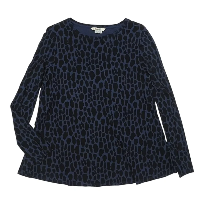 Bargain Prices Top Ls By Boden In Black & Blue, Size:M