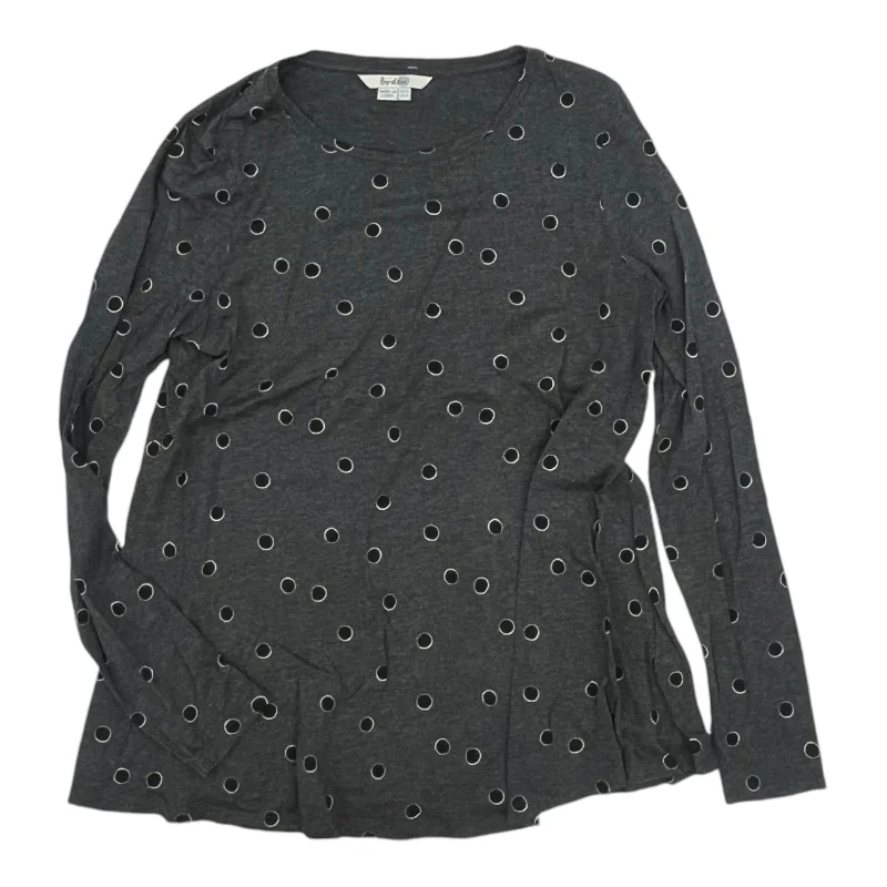 Crazy Deals Top Ls By Boden In Grey, Size:M