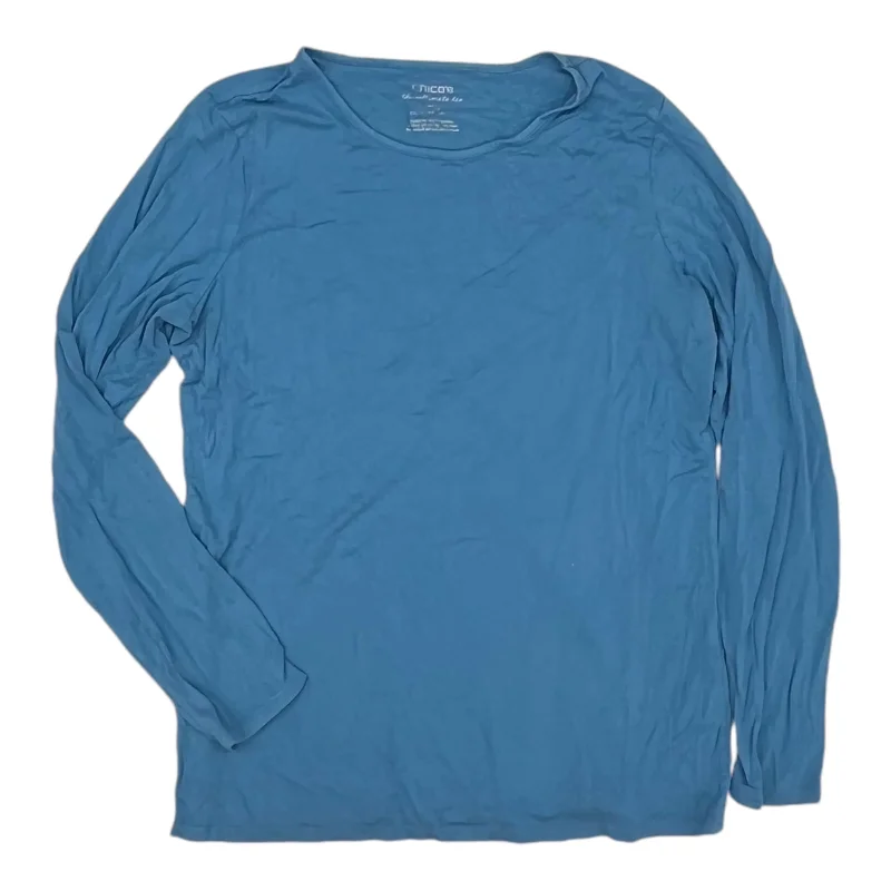 Buy Now Top Ls By Chicos In Blue, Size:M