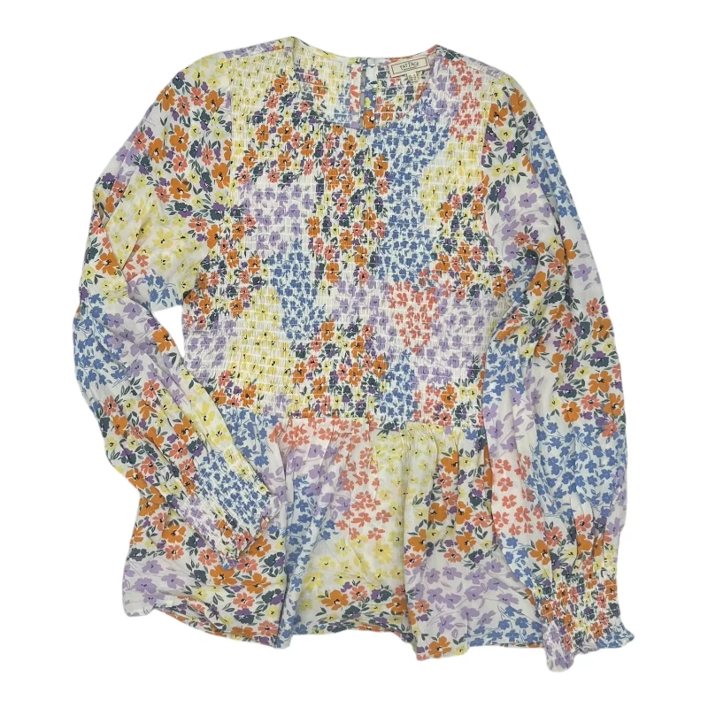 Early Access Top Ls By Fatface In Floral Print, Size:M