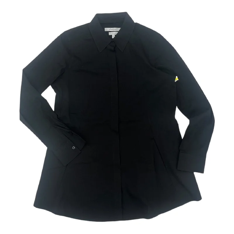 Price Rollback TOP LS by FOXCROFT In BLACK, Size: S