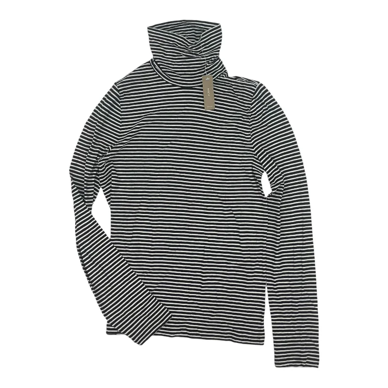 Exclusive Savings Top Ls By J. Crew In Black & White, Size:L