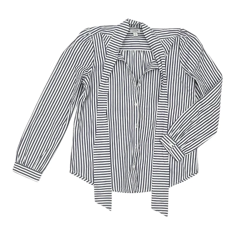 Unmissable Offer Top Ls By J. Crew In Striped Pattern, Size:S