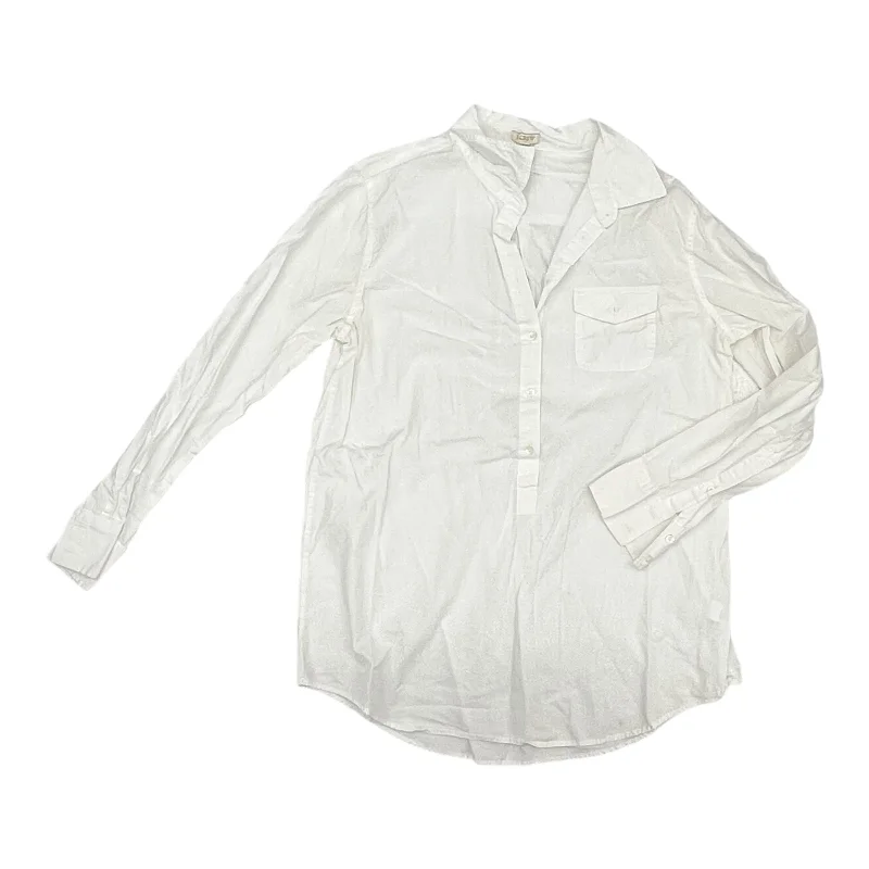 Special Savings Top Ls By J. Crew In White, Size:L