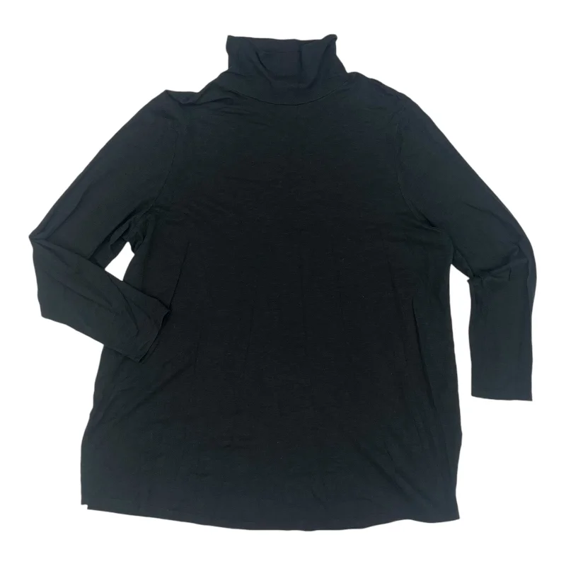 Online Specials Top Ls By J. Jill In Black, Size:Xl