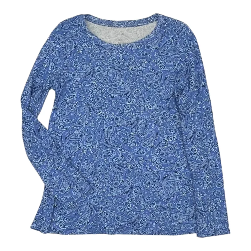 Doorbuster Deal Top Ls By J. Jill In Blue, Size:S