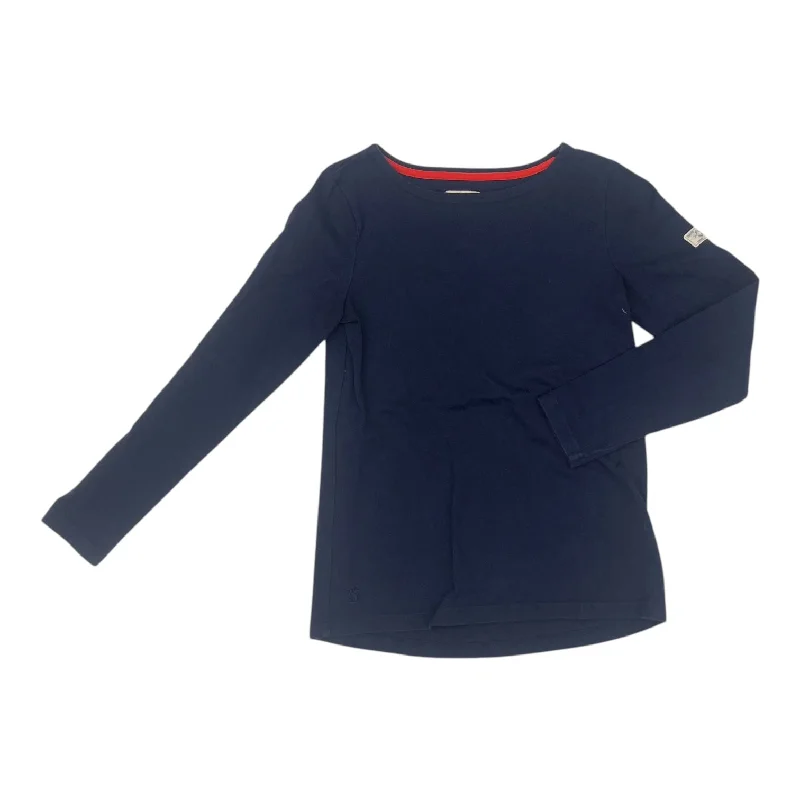 Hurry In Top Ls By Joules In Navy, Size:S