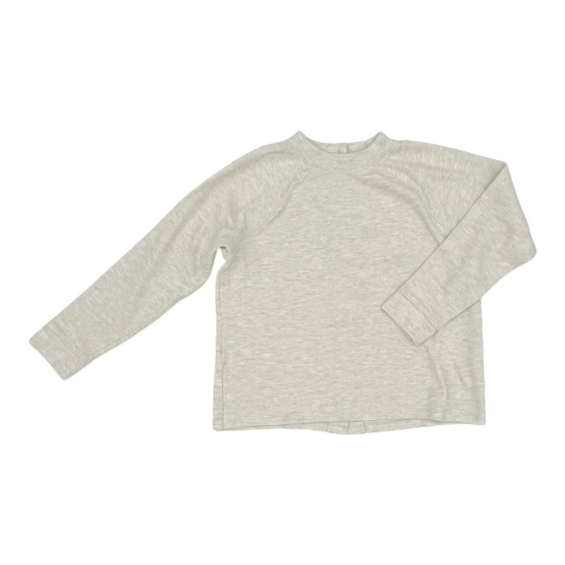 Limited Stock Top Ls By Madewell In Beige, Size:S