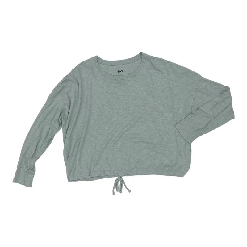 Deal Explosion Top Ls By Madewell In Blue, Size:Xl