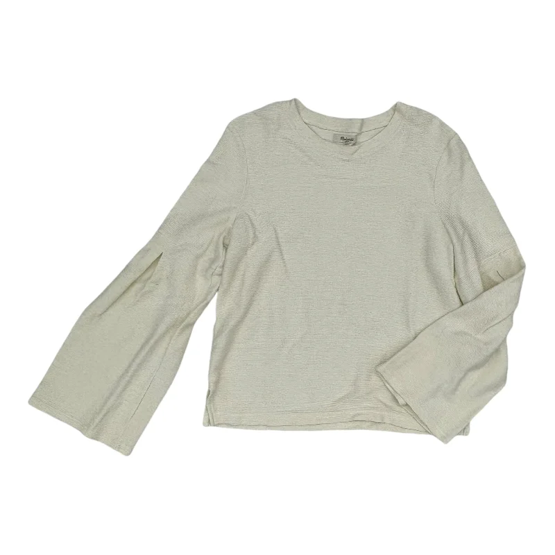 Weekend Deal Top Ls By Madewell In Cream, Size:M
