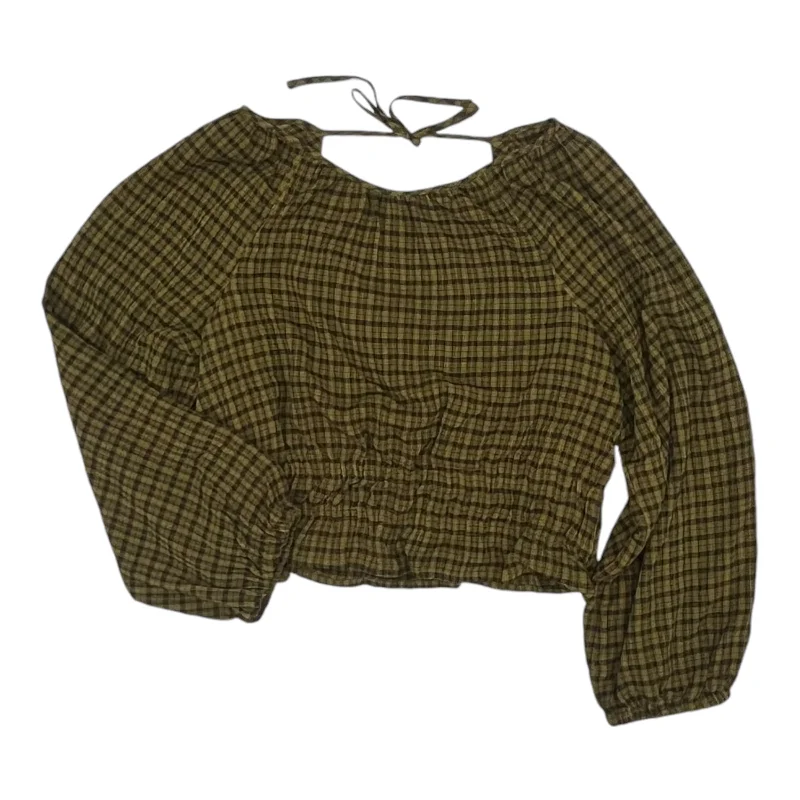 Incredible Offers Top Ls By Madewell In Green, Size:L