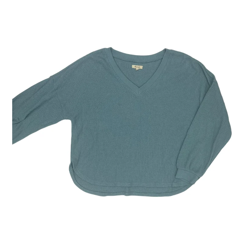 Buy Now Top Ls By Madewell In Teal, Size:2X