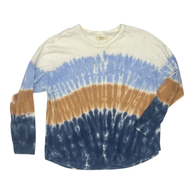 Don't Miss Top Ls By Madewell In Tie Dye Print, Size:Xs