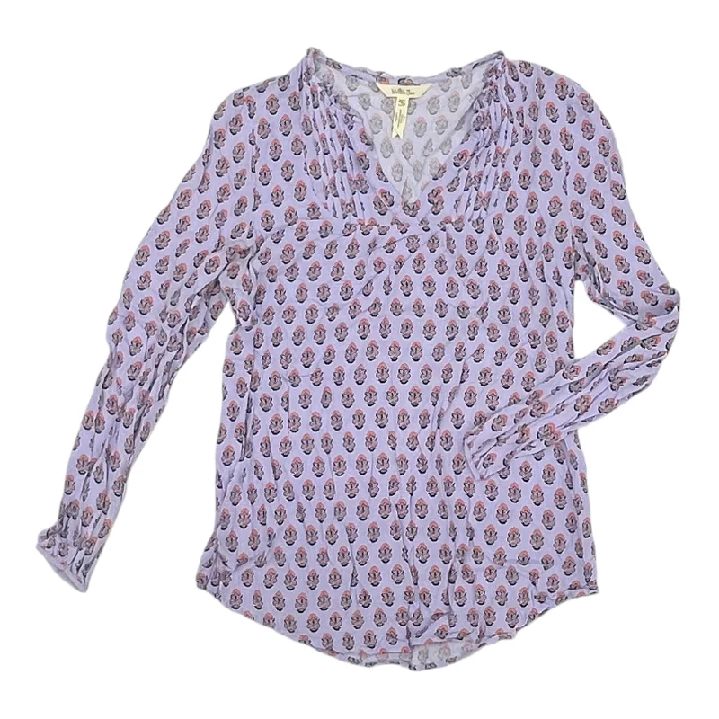 Special Price Top Ls By Matilda Jane In Purple, Size:M
