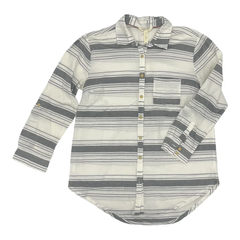Weekend Deal Top Ls By Matilda Jane In White, Size:S