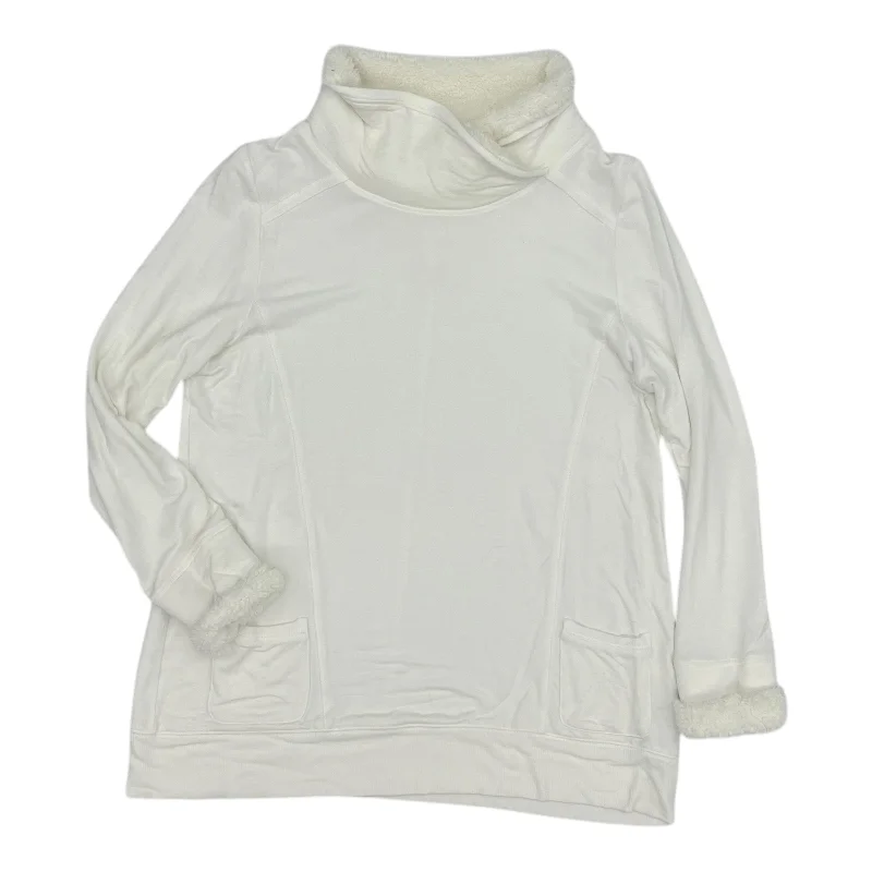Exclusive Deal Top Ls By Soft Surroundings In Cream, Size:L