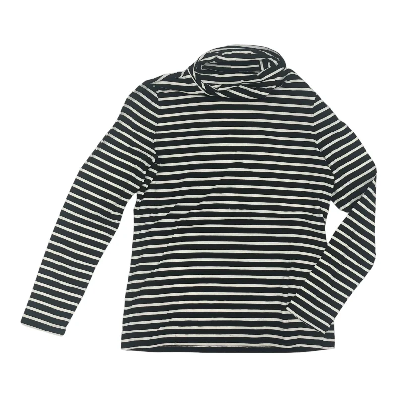 Blowout Deals Top Ls By Talbots In Black & White, Size:S