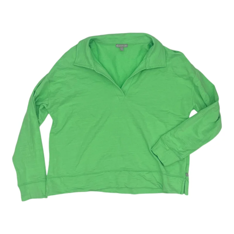 YEAR-End Sale Top Ls By Talbots In Green, Size:L