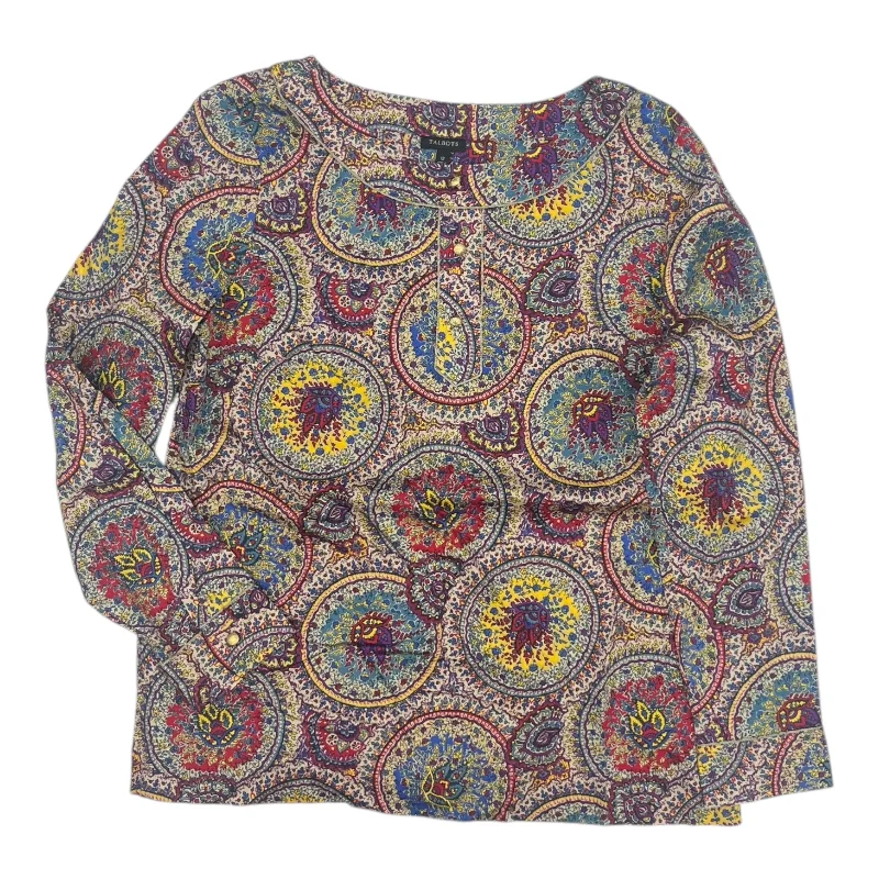 Limited Time Offer Top Ls By Talbots In Multi, Size:L