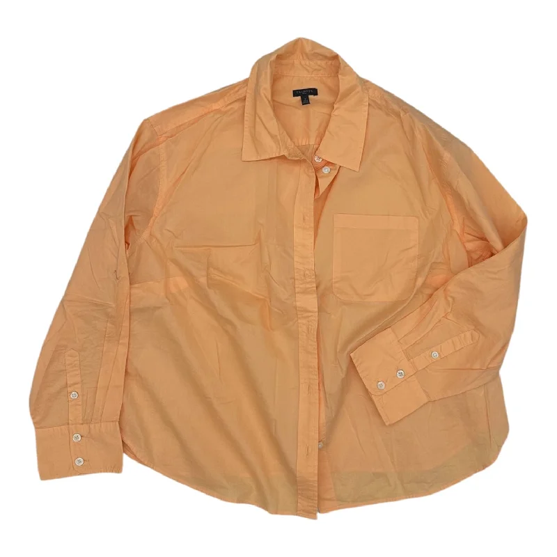 Special Discount Top Ls By Talbots In Orange, Size:1X