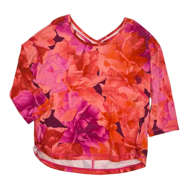 Early Access Top Ls By Talbots In Orange, Size:Xl
