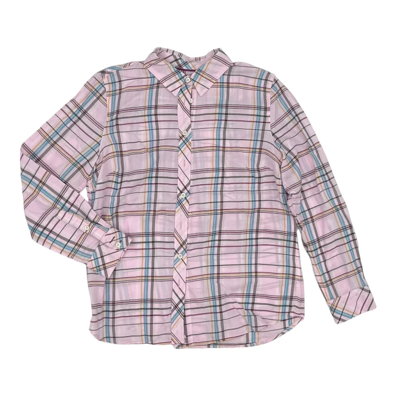Closeout Top Ls By Talbots In Pink, Size:Sp