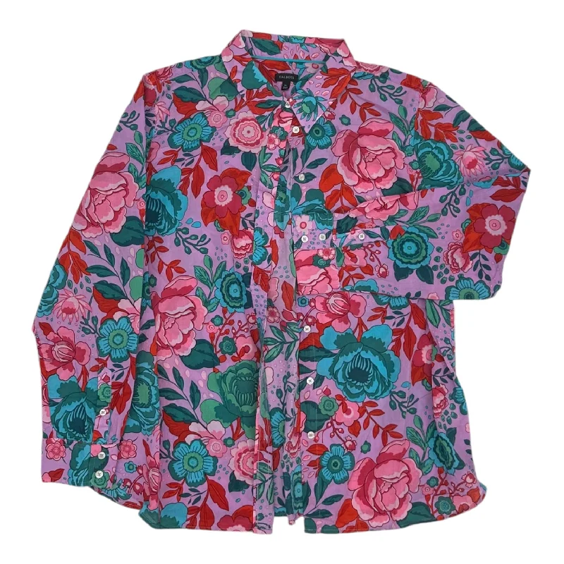 TIME-Limited Offer Top Ls By Talbots In Purple, Size:Xl