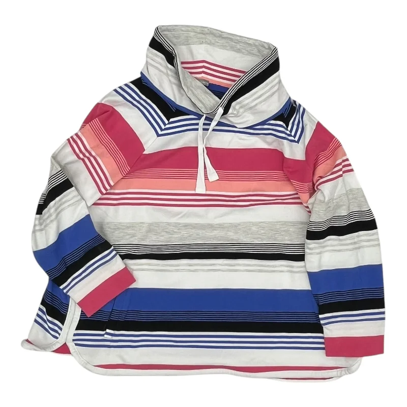 Best Bargains Top Ls By Talbots In Striped Pattern, Size:3X